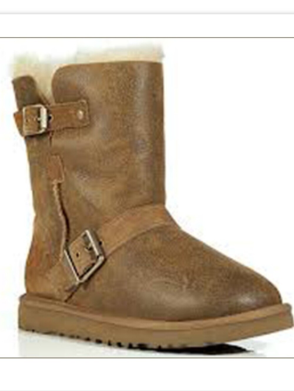 New UGG Women's Classic Short Dylyn Boots Size 10 Brown